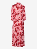 YASSAVANNA LONG SHIRT DRESS S MOONLITE MAUVE/CAMMY
