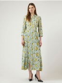 YASSAVANNA LONG SHIRT DRESS S SKYWAY/MATIRA
