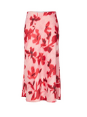 YASPELLA HW MIDI SKIRT - MOONLITE MAUVE/CAMMY