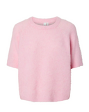 YASENYA SS KNIT PULLOVER - PINK LADY