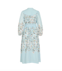 VIZANILA GIL L/S MIDI DRESS/DC/LN NANTUCKET BREEZE