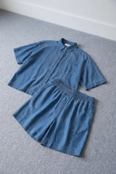 VITEVIRA HW SHORTS/VOL MEDIUM BLUE DENIM