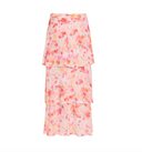 VIASTRA HW FLOUNCE ANKEL SKIRT - SNOW WHITE/ASTRA
