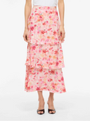VIASTRA HW FLOUNCE ANKEL SKIRT - SNOW WHITE/ASTRA