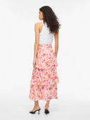 VIASTRA HW FLOUNCE ANKEL SKIRT - SNOW WHITE/ASTRA