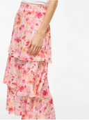VIASTRA HW FLOUNCE ANKEL SKIRT - SNOW WHITE/ASTRA