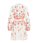 VIELMA BAI O-NECK L/S SHORT DRESS CLOUD DANCER/BAI