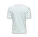 KMGFIE LIFE SS REG PRINTED TEE JRS - WAN BLUE/SIENA