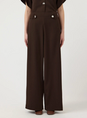 YASRANIA HW STRAIGHT PANTS - EX COFFEE BEAN
