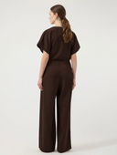YASRANIA HW STRAIGHT PANTS - EX COFFEE BEAN