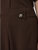 YASRANIA HW STRAIGHT PANTS - EX COFFEE BEAN