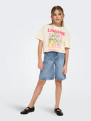 KOGSONNY HW WIDE DNM SHORTS LIGHT BLUE DENIM