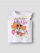 NMFMARIA PAW CAPSL TOP - BRIGHT WHITE