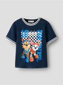 NMMMARGO PAW SS NREG POLY TOP - NAVY BLAZER
