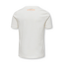 KOGBOLETTE LIFE SS TOP JRS CLOUD DANCER/ORANGE VIB