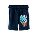 NMMMARGO PAW LONG NREG POLY SHORTS - NAVY BLAZER