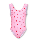 KMGSUMMER LIFE SWIMSUIT ACC - ROMANCE ROSE STRAWBERRY STRIPES