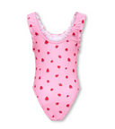 KMGSUMMER LIFE SWIMSUIT ACC - ROMANCE ROSE STRAWBERRY STRIPES