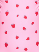 KMGSUMMER LIFE SWIMSUIT ACC - ROMANCE ROSE STRAWBERRY STRIPES