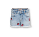 KMGROBYN EX VINTAGE BERRY DNM SHO - LIGHT BLUE DENI/STRAWBERRY