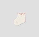 NBFFIDUCIA SOCK LIL - COCONUT MILK/MISTY ROSE