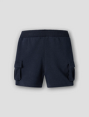 NMMOLI SWEAT SHORTS UNB - DARK SAPPHIRE
