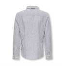 OSJCAIDEN LIFE LS REG STRIPE LIN 660 WN - DARK NAVY