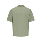 OSJKIAN LIFE RLX SS STRP POLO JRS - SEAGRASS
