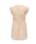 KOGASTA LIFE S/S DRESS WHITE/SUMMER FLO