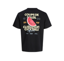 JORRIVIERA VINTAGE POSTER BACK TEE JNR - BLACK