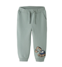 NMMKARK NREG SWEAT PANT - GREEN MILIEU