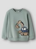NMMKARK NREG SWEAT PANT - GREEN MILIEU