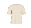 VIHARISA CREW NECK 2/4 SWEAT TOP - BIRCH