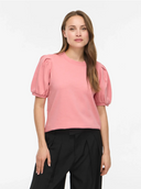 VIHARISA CREW NECK 2/4 SWEAT TOP - MAUVEGLOW