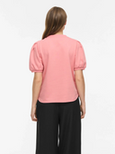 VIHARISA CREW NECK 2/4 SWEAT TOP - MAUVEGLOW