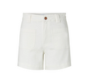 YASNEMA HMW DENIM SHORTS - STAR WHITE