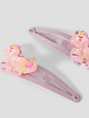 NMFLUNICORN 2P HAIRCLIP - LOTUS UNICORN