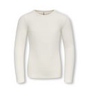 KOGLUCKY L/S O NECK TOP JS - CLOUD DANCER