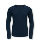 KOGLUCKY L/S O NECK TOP JS - SKY CAPTAIN