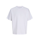 JJEBARRON TEE SS O-NECK JNR - WHITE