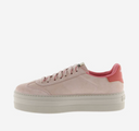 VICTORIA - BARCELONA PLATFORM LACE TRAINER - MELOCOTON