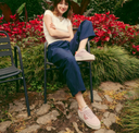 VICTORIA - BARCELONA PLATFORM LACE TRAINER - MELOCOTON