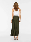 VIELLETTE  HW MIDI SKIRT - FOREST NIGHT