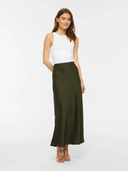 VIELLETTE  HW MIDI SKIRT - FOREST NIGHT