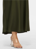 VIELLETTE  HW MIDI SKIRT - FOREST NIGHT