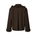 YASELSIA LS SHORT TRENCHCOAT - COFFEE BEAN