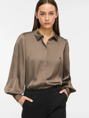 VIENNA RAVENNA L/S BALLON SHIRT - FALCON