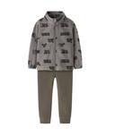 NMNSPEKTRA FLEECE SET AOP FO - SATELITE