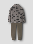 NMNSPEKTRA FLEECE SET AOP FO - SATELITE