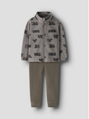 NMNSPEKTRA FLEECE SET AOP FO - SATELITE